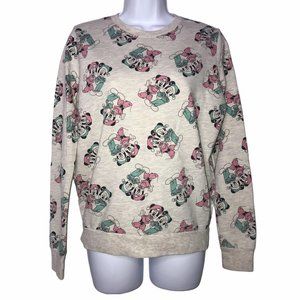 Disney Lightweight Mickey Minnie Sweatshirt S